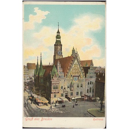 Gruß aus Breslau. Rathaus