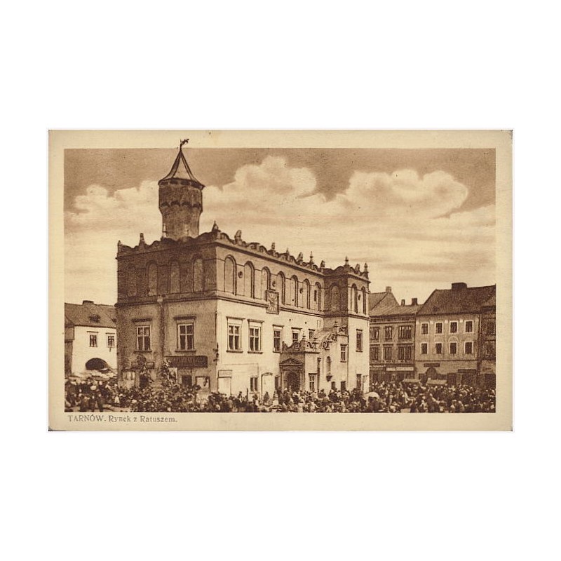 Tarnów. Rynek z Ratuszem