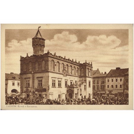 Tarnów. Rynek z Ratuszem