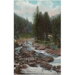 Riesengebirge. Motiv im Zackental am Kochelfall