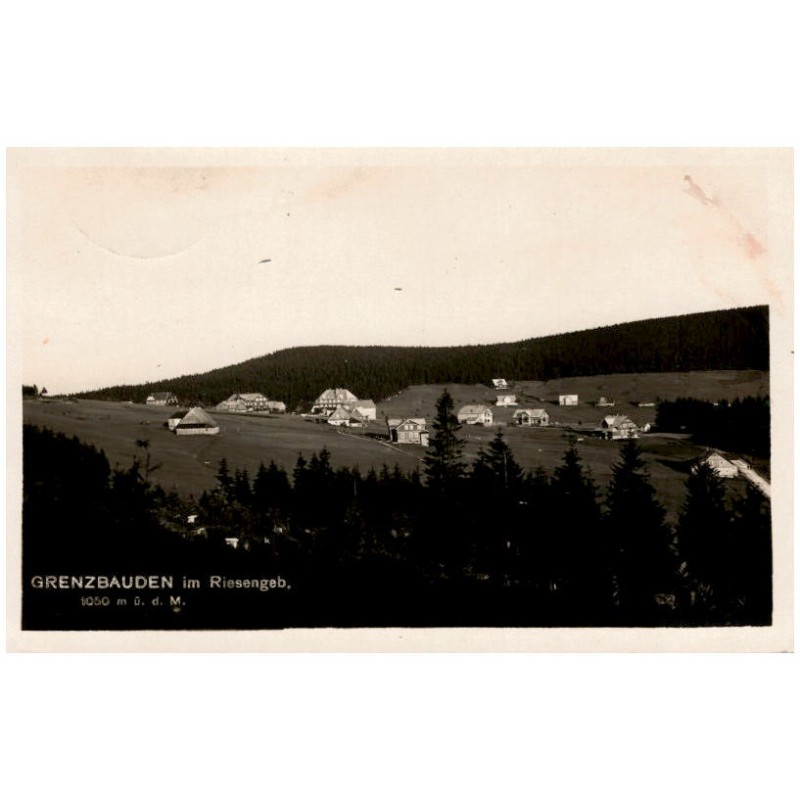 Grenzbauden im Riesengeb. 1050 m ü. d. M.