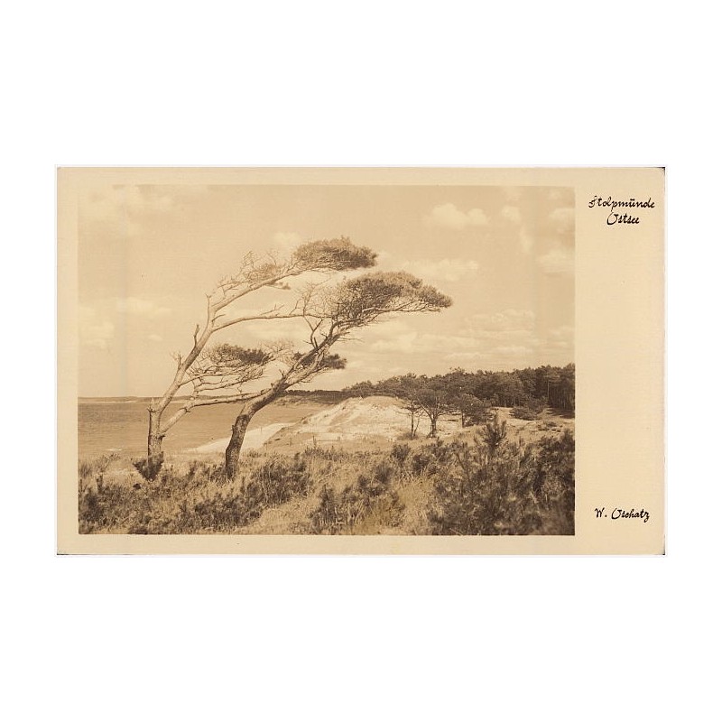 Stolpmünde Ostsee. W. Oschatz