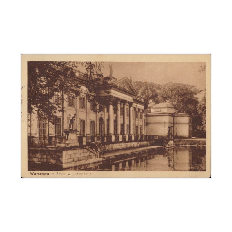Warszawa - Pałac w Łazienkach