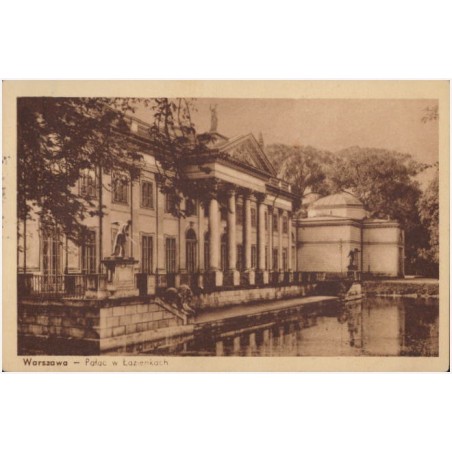 Warszawa - Pałac w Łazienkach