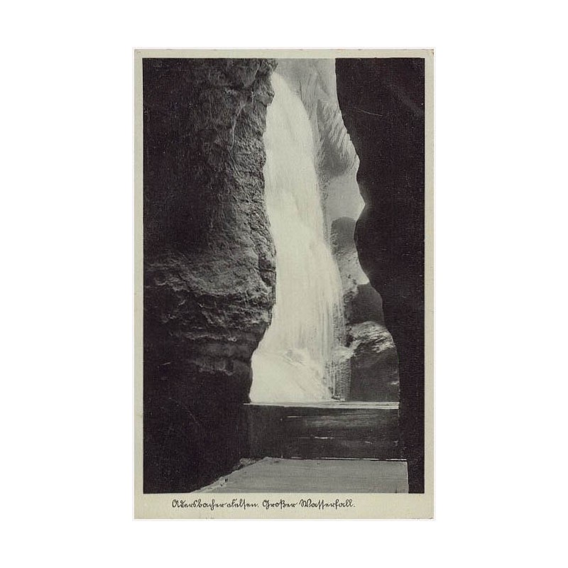 Adersbacher Felsen Grosser Wasserfall