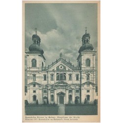 Kamedullen Kloster in Bielany. Hauptfront der Kirche. Klasztor OO. Kamedułów na Bielanach. Front kościoła [...]