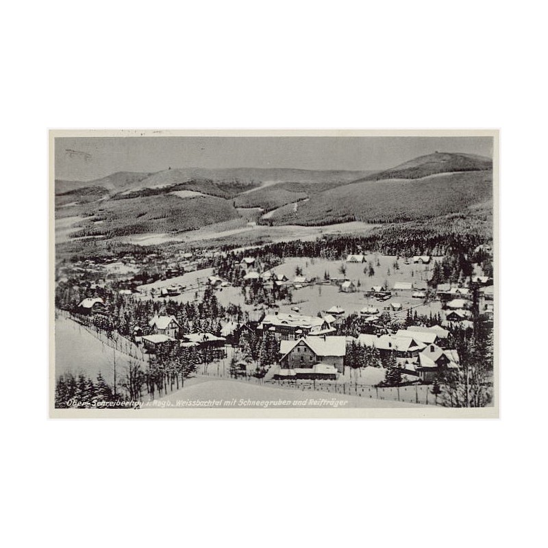 Ober-Schreiberhau i. Rsgb. Weissbachtal mit Schneegruben und Reifträger