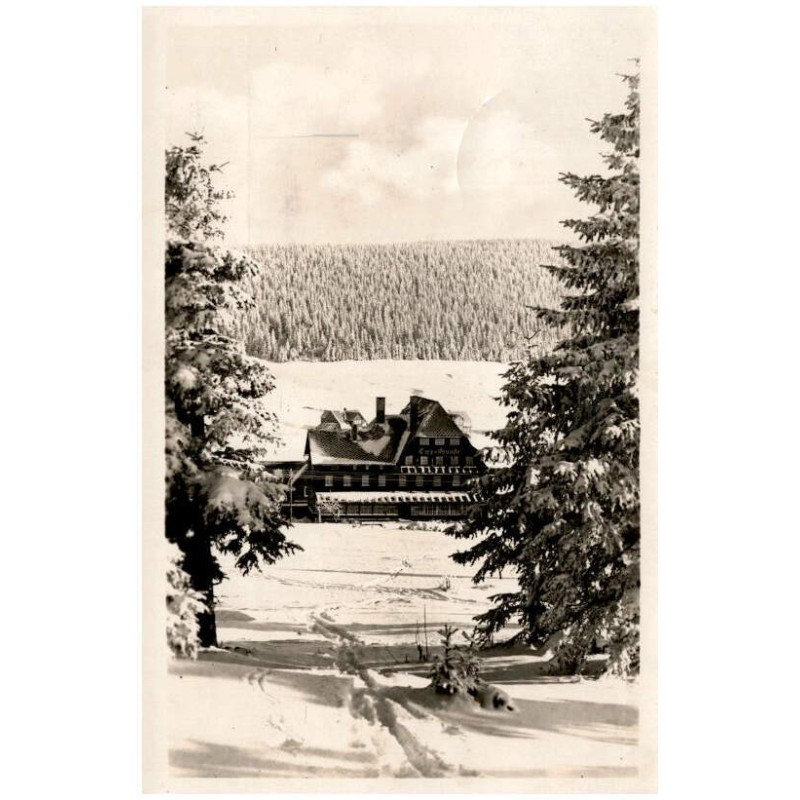 Tippeltbaude 1050 m ü. d. M. Grenzbauden im Riesengebirge.