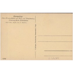 Riesengebirge. Ober-Krummhübel mit Blick auf Brückenberg. Genesungsheim Hohenwiese nach Orieg.-Aufn. von K. Burkert, 1924