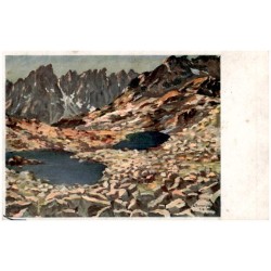 Jar. Letnianský: Žabi plesa, Vysoká Tatra.