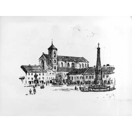 [5] Paradeplatz in Kowno / [5] "PARADEPLATZ IN KOWNO" / Kowno. Katedra i pomnik 1812 roku