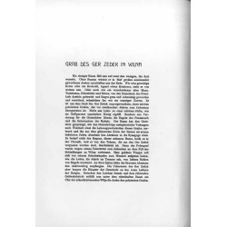 [25] Grab des Ger Zebek in Wilna / [25] "GRAB DES GER ZEBEK IN WILNA" / Grób Walentyna Potockiego (Abraham ben Abraham) na cment