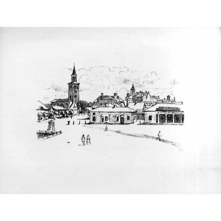 [48] Marktplatz in Mitau / [48] "MARKTPLATZ IN MITAU"