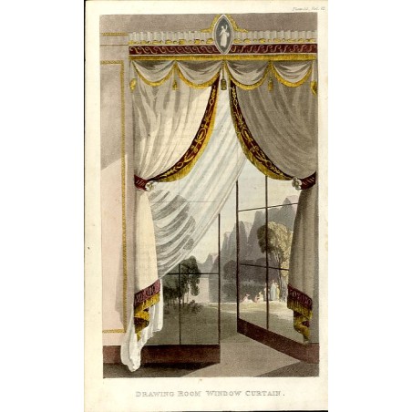 Drawing Room Window Curtain / "DRAWING ROOM WINDOW CURTAIN."