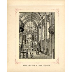 Jasna Góra / 5. "Wnętrze Presbyterium w Kościele Jasnogórskim."