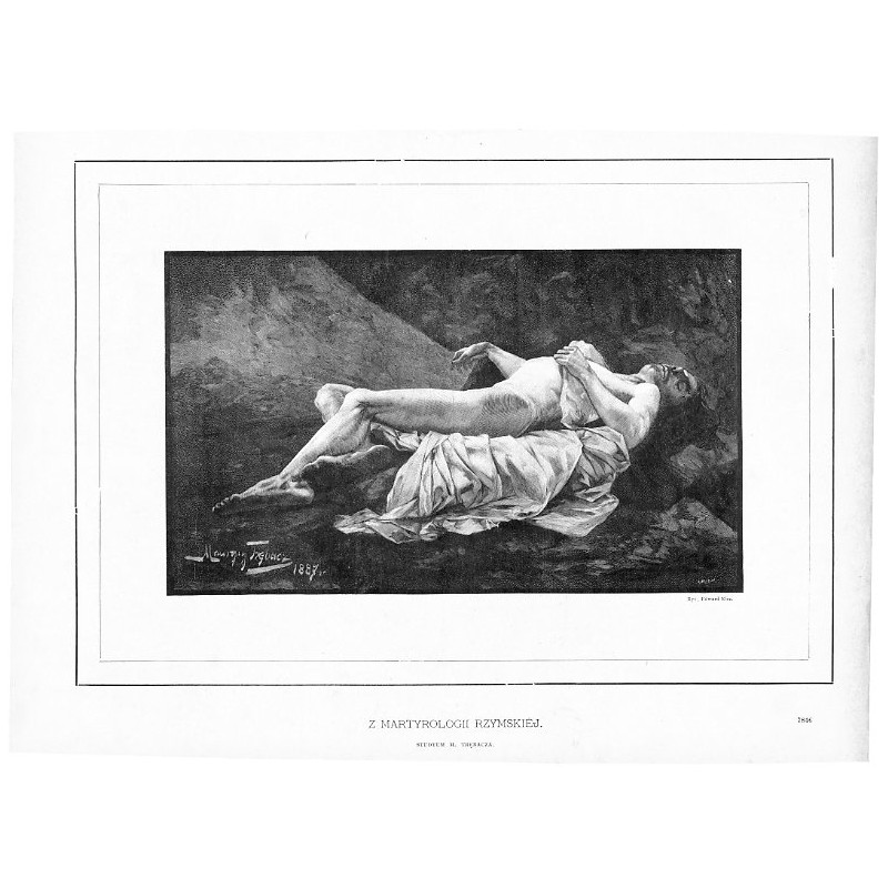 "Z MARTYROLOGII RZYMSKIÉJ. STUDYUM M. TRĘBACZA. 7846"