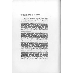 [19] Nikolauskirche in Wilna / [19] "NIKOLAUSKIRCHE IN WILNA" / Kościół św. Kazimierza w Wilnie