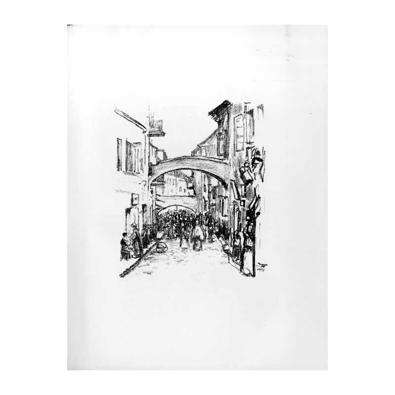 [28] Judengasse in Wilna / [28] "JUDENGASSE IN WILNA" / Wilno. Ulica Jatkowa (Mėsinių g.)