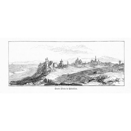 "Stadt Skała in Podolien."