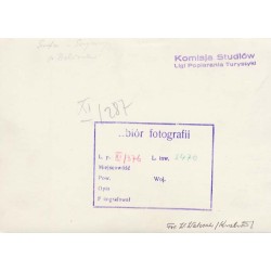 "Grofa - Gorgany p. Dolina [...] Fot. W. Walczak (Kraków)"
