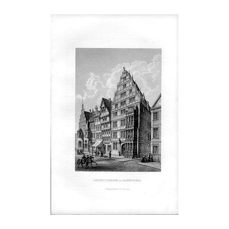 Leibnitzhaus in Hannover / "LEIBNITZHAUS in HANNOVER."