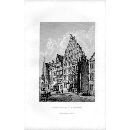 Leibnitzhaus in Hannover / "LEIBNITZHAUS in HANNOVER."