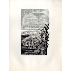 "Fontanna w Ogrodzie Saskim - Fontaine du Jardin de Saxe"