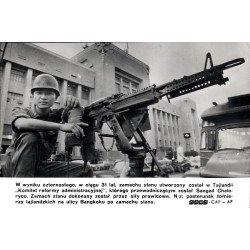 "W wyniku czternastego, w ciągu 31 lat, zamachu stanu utworzony został w Tajlandii "Komitet reformy administracyjnej" [...] N/z: