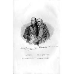 Mikołaj (Trankwilin) Romanowski i Leon Stempowski / "LEONE STEMPOWSKI TRANQUILLINO ROMANOWSKI"