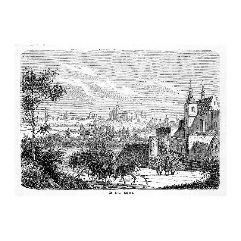 "Nr. 3770. Krakau."