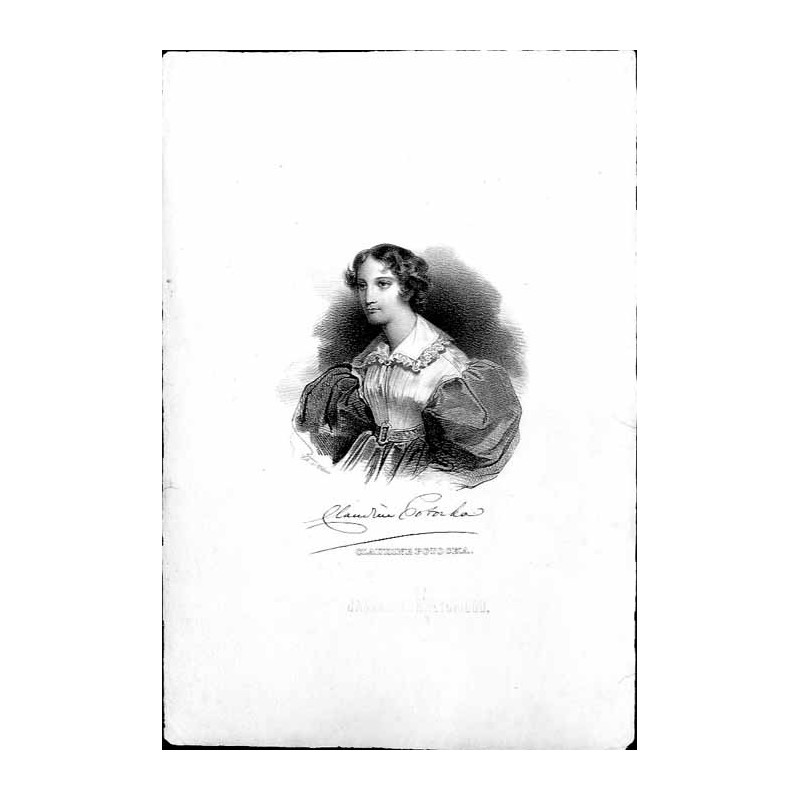 Klaudyna Potocka / "CLAUDINE POTOCKA."