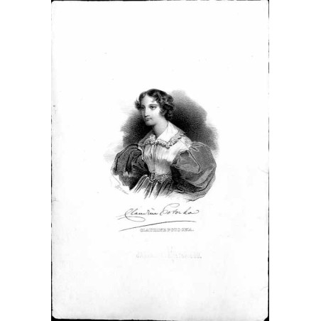 Klaudyna Potocka / "CLAUDINE POTOCKA."