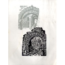 "Sień kamienicy staromiejskiej - Entrée d'une maison de la Vieille Ville"