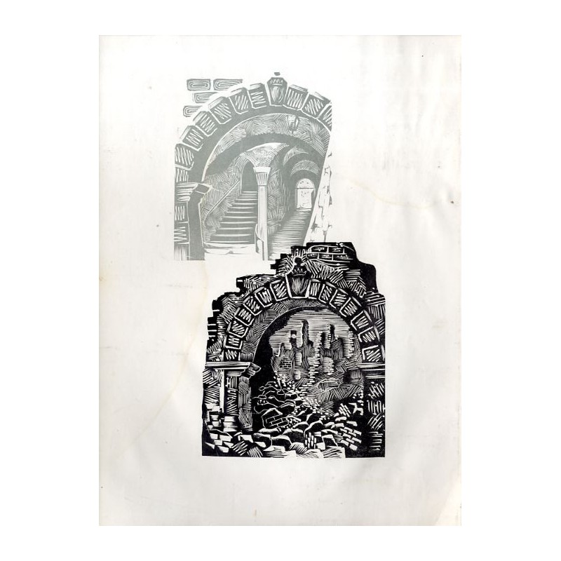 "Sień kamienicy staromiejskiej - Entrée d'une maison de la Vieille Ville"