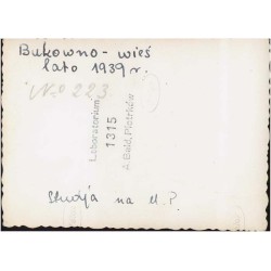 "Bukowno-wieś lato 1939 r. [...]"