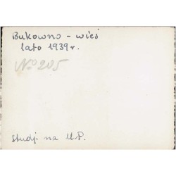 "Bukowno-wieś lato 1939 r. [...]"