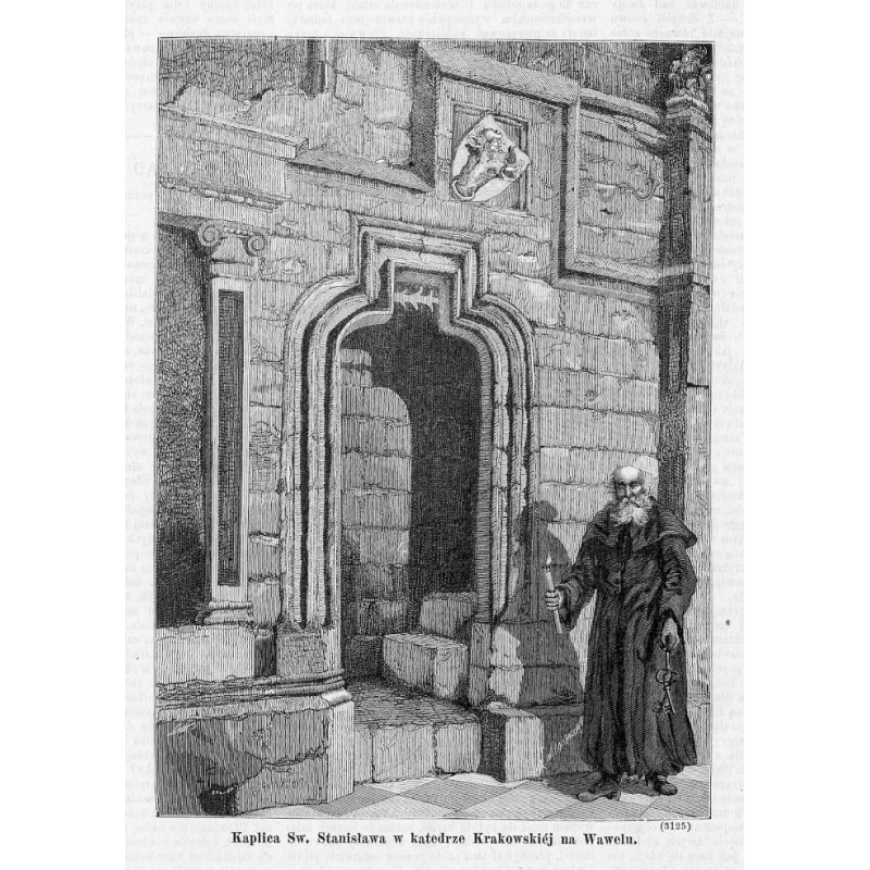 "Kaplica Sw. Stanisława w katedrze Krakowskiéj na Wawelu. (3125)"