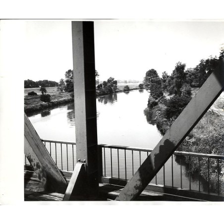 Dwutorowy most kratowy Magistrali Zachodniej PMP-PW nad Kanałem Gliwickim