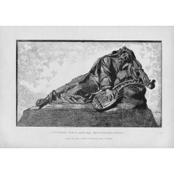 "WAJDELOTA. Rzeźba St. Lewandowskiego. Rysował Ludwik Stasiak w Krakowie. 1710 [...]"