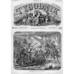 "Kulig noworoczny. (Układ i rysunek F. Sypniewskiego)."