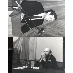 Zestaw 14 fotografii z uroczystości i oficjalnych spotkań na Politechnice Śląskiej w Gliwicach