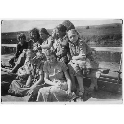 ""Obozy" W drodze z Pińska do Czartoryska dn. 15.VII.1935r. Kl. VI"