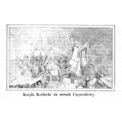 "Ksiądz Kordecki na murach Częstochowy."
