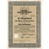 Schlesische Landeskreditanstalt. Reihe 4. 4% Pfandbrief 1000 Reichsmark. Breslau / Wrocław 1.07.1944