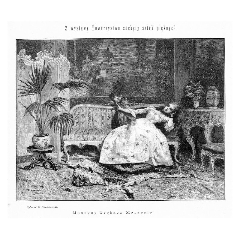 "Maurycy Trębacz: Marzenia."