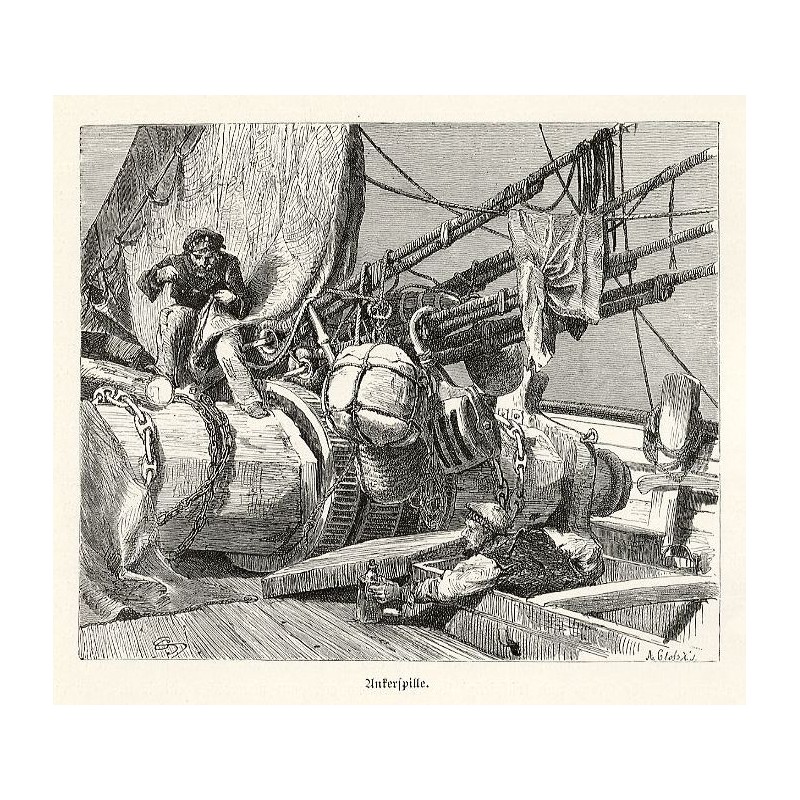 "Ankerspille." / widok z okolic wysp Uznam i Wolin