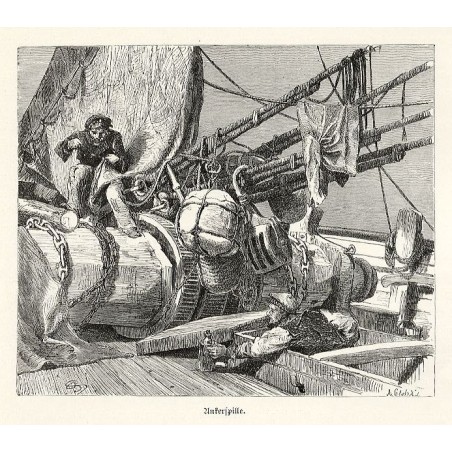 "Ankerspille." / widok z okolic wysp Uznam i Wolin