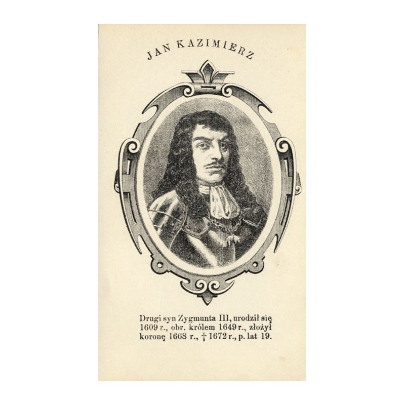Jan II Kazimierz / "JAN KAZIMIERZ"