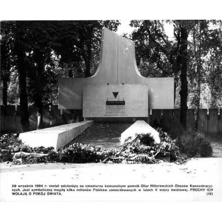 (18) Cmentarz Powązkowski w Warszawie / Pomnik Ofiar Hitlerowskich Obozów Koncentracyjnych