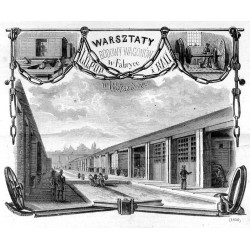 Warsztaty budowy wagonów w fabryce Lilpopa i Rau w Warszawie / "WARSZTATY BUDOWY WAGONÓW LILPOPA i RAU w Fabryce w Warszawie. (1
